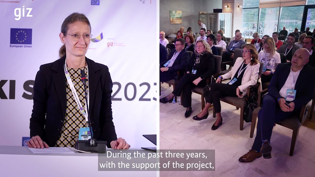 GIZ BiH: Postignuća u dekarbonizaciji energetskog sektora u BiH (DecES, 2023)