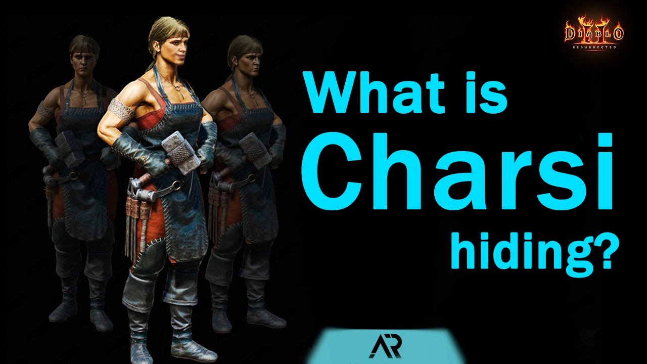 Charsi - All you need to know! Imbue quest, 3/20 Gloves and much more.