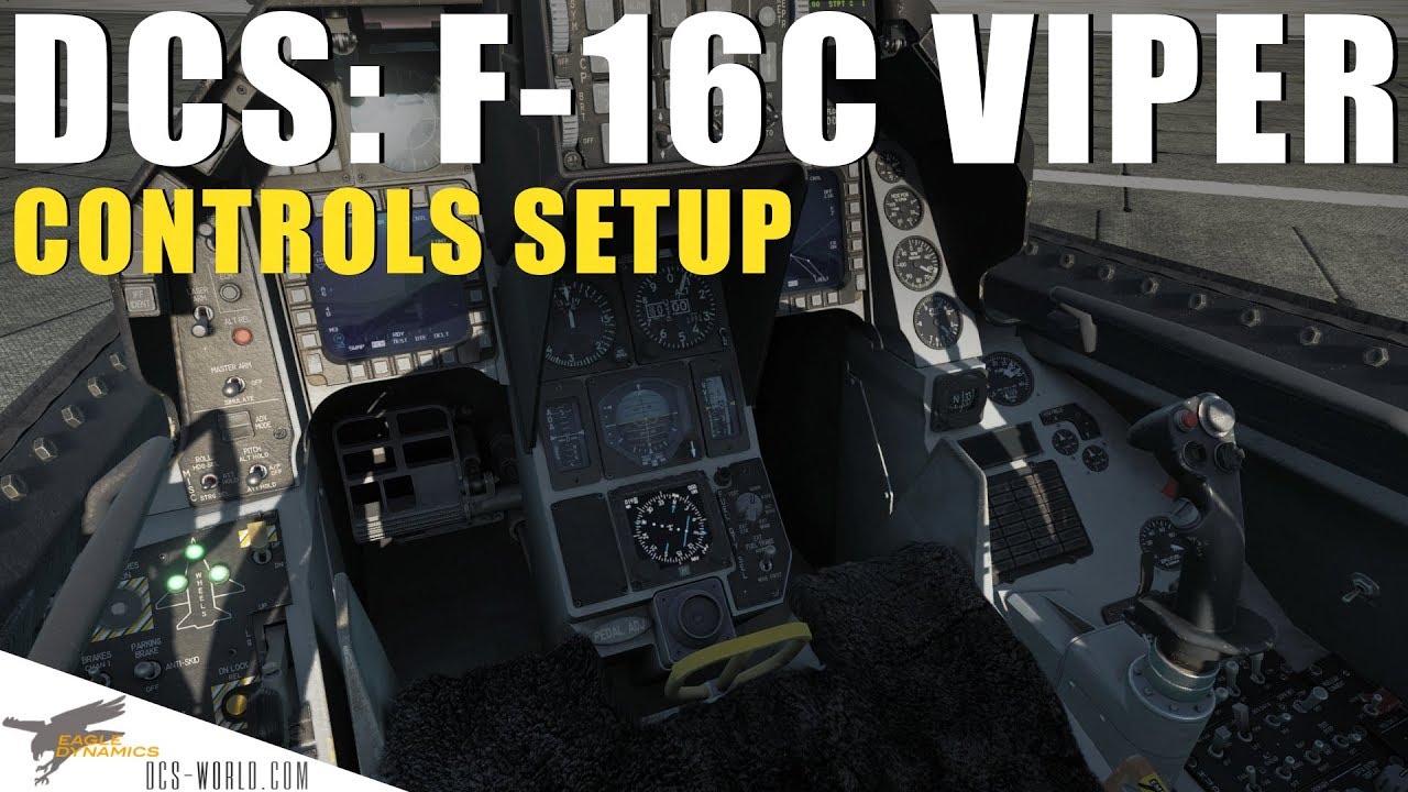 DCS: F-16C Viper — настройка управления