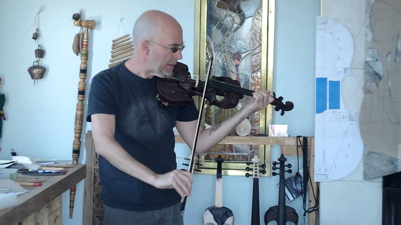 Skull violin sound demo.