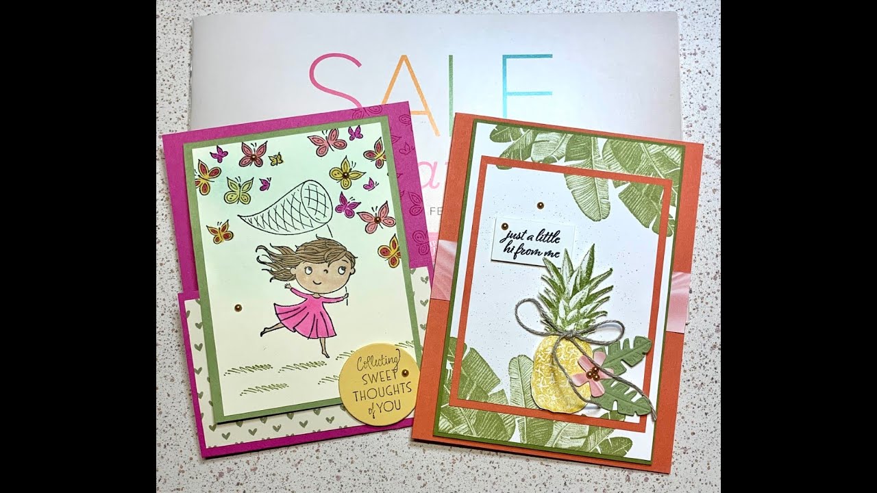 Sale-a-bration Last Chance Online Card Class - February 24, 2022