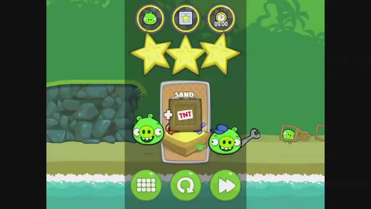 Bad Piggies - Ground Hog Day Level 1-17 - Walkthrough 3 Stars