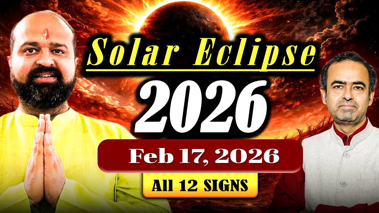 Solar Eclipse 2026 Horoscope: Fateful Changes for All 12 Signs | Feb 17 Aquarius Eclipse #eclipse