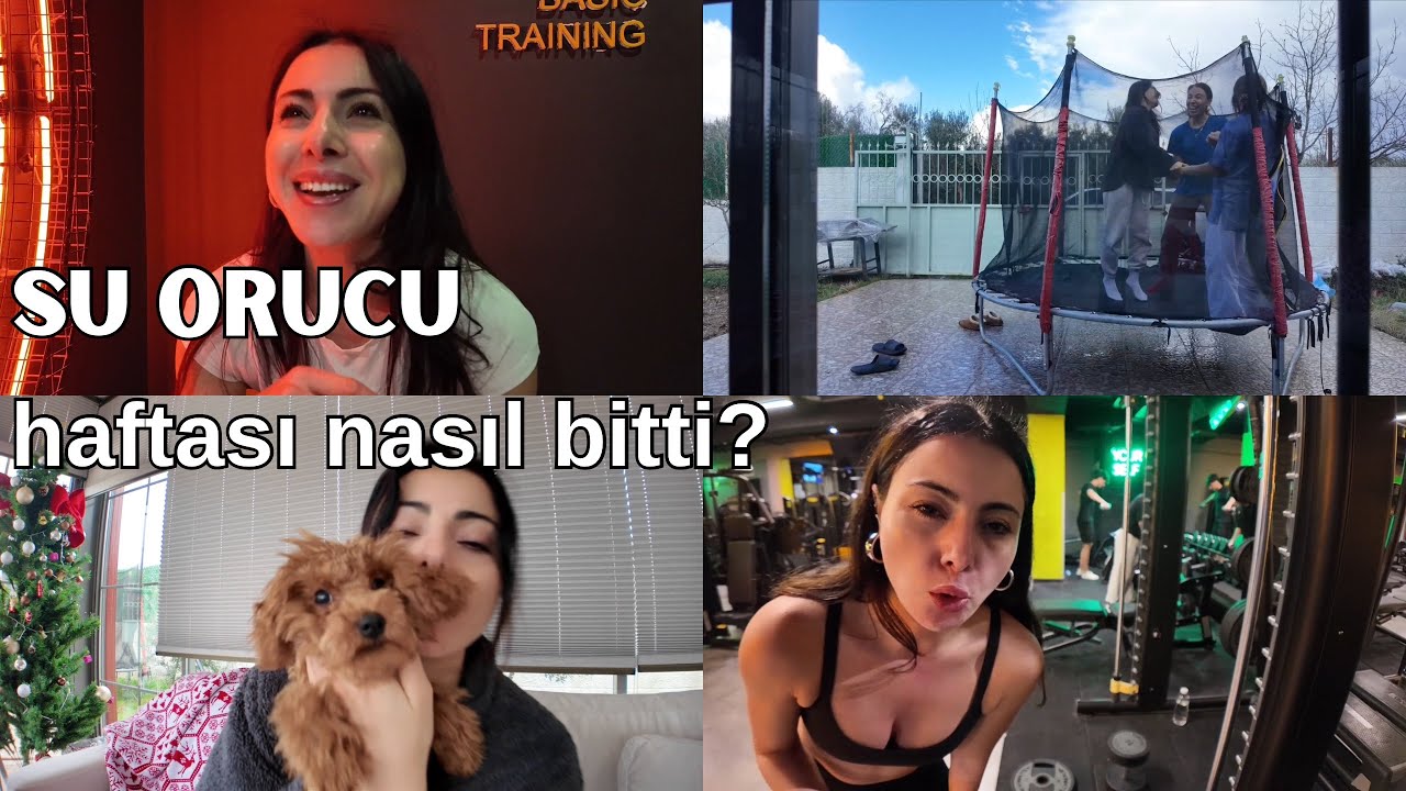 VLOG 14# Su Orucu  Haftası Nasıl Bitti?