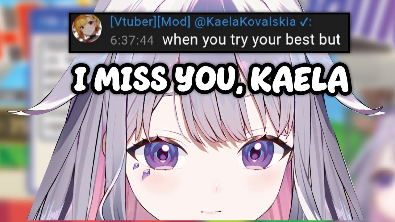 Biboo when Kaela come by to her stream :