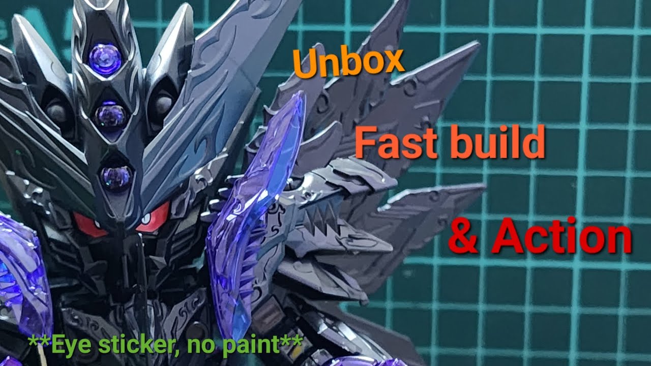 Unbox & fast build : SDW Heroes Dominant Superior D Dragon ドミナントスペリオル ダークネスドラゴン