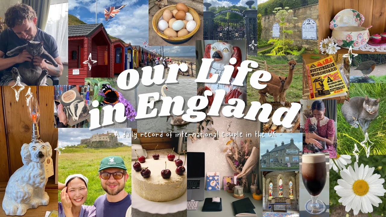 【Our England diaries🇬🇧🌿】日本に帰国するまでの 私たちの暮らしの記録。🦔💕日英国際カップルのイギリスvlog