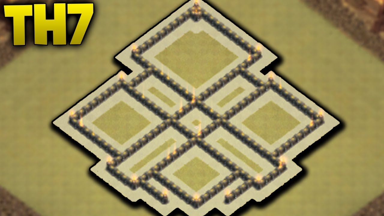 Aldea GUERRA ANTI 3 ESTRELLAS | TH7 | Ayuntamiento 7 | Diseño de Aldeas | 2017 | byGenesys