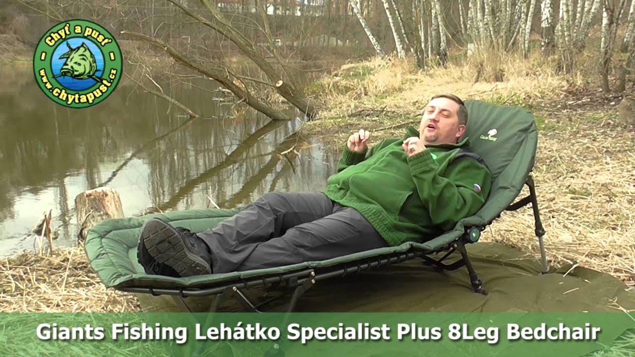 Leh&aacute;tko Giants Fishing Specialist Plus 8Leg Bedchair
