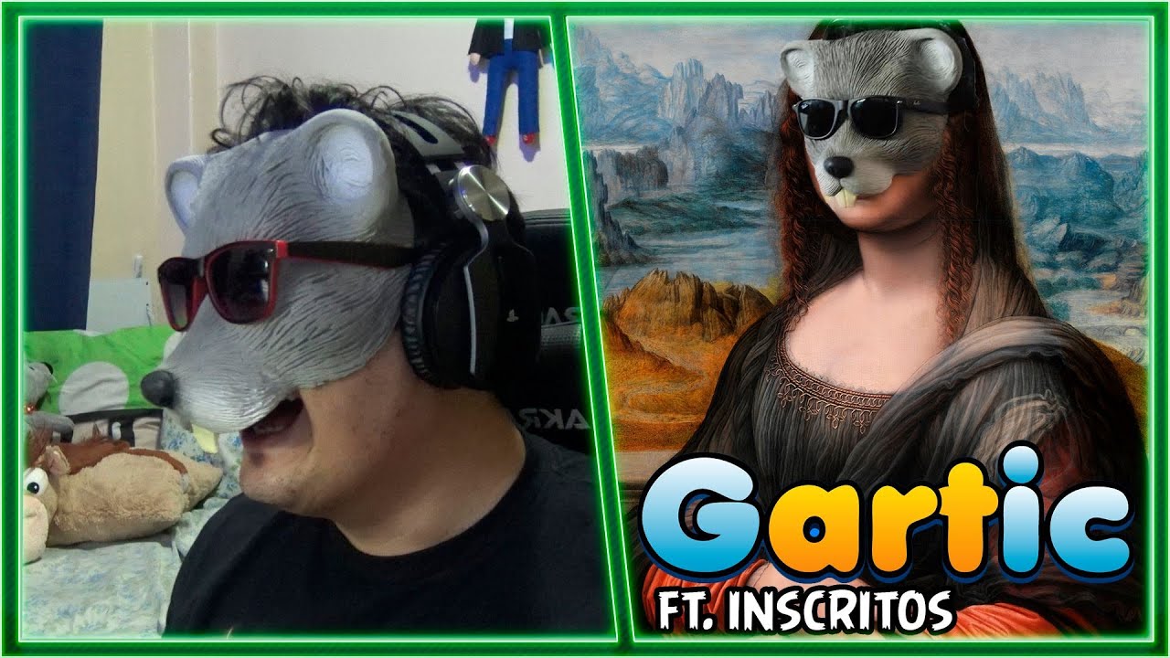 ESSES ANIMAIZINHOS ESTÃO MUITO ESTRANHOS NO GARTIC IN LIVE - FT. INSCRITOS
