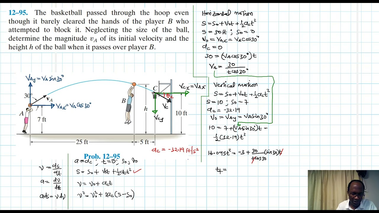 12–95 Kinematics of a Particle (Chapter 12: Hibbeler Dynamics) Benam Academy