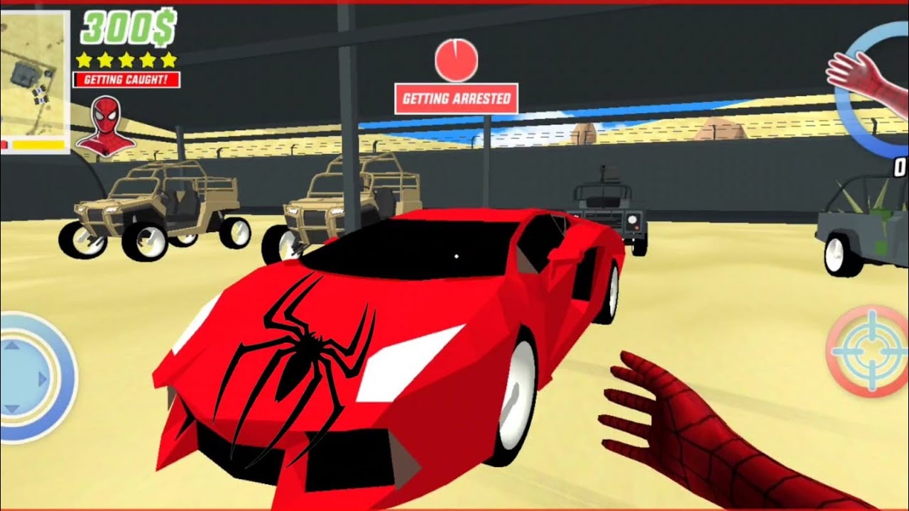 Dude spiderman tukar mobil rusak di markas militer 🤣 papa zefa