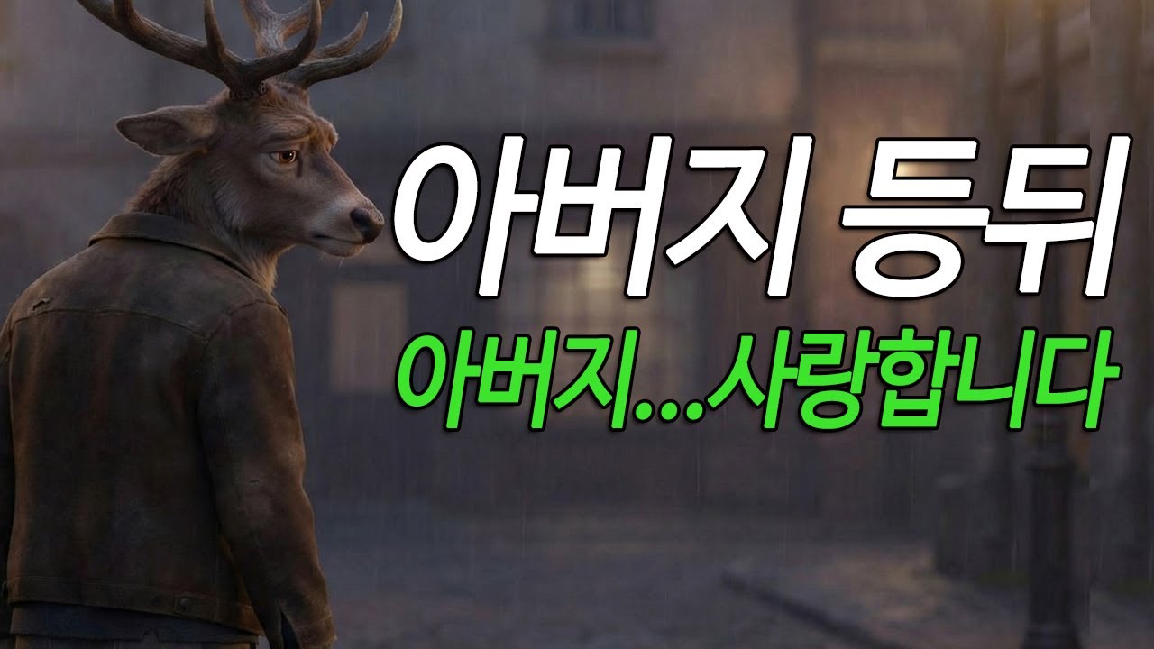 아버지 등뒤 | 아버지...사랑합니다