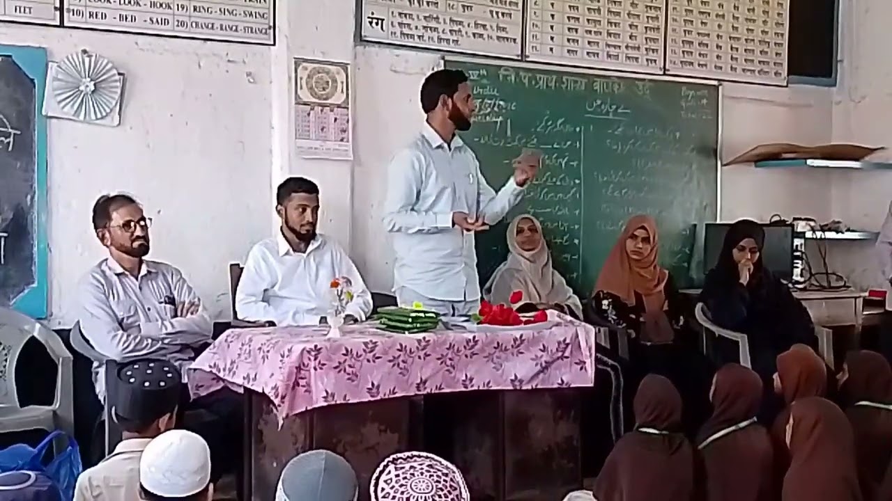 Zp.kendra urdu school Adution kit provide 