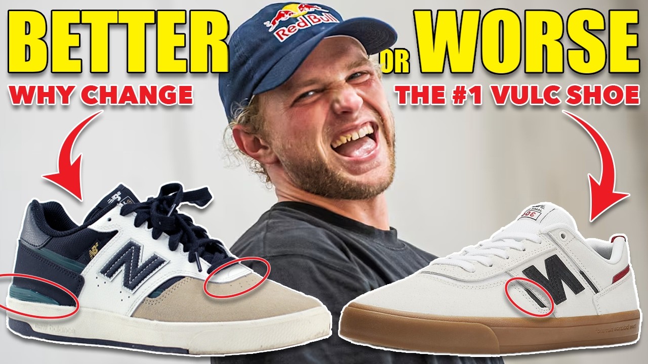 Why did New Balance change #1 Skate Shoe - Jamie Foy 306 C
