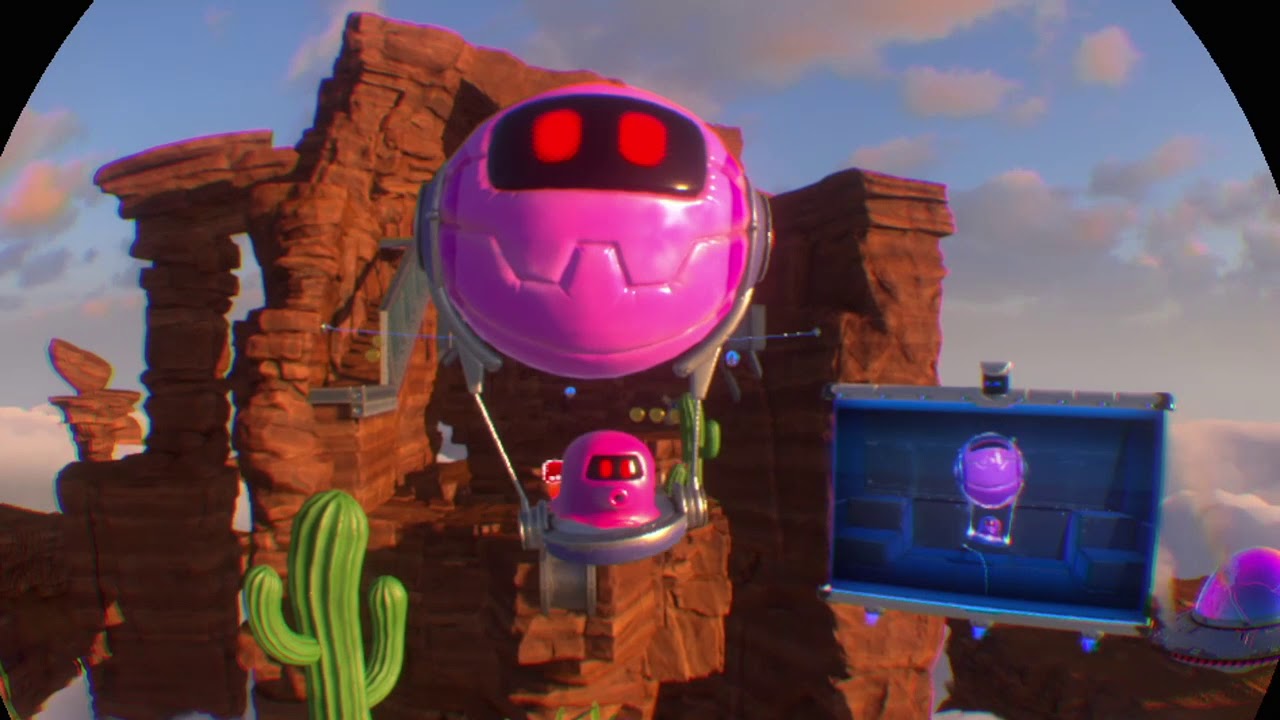 Astro Bot Rescue Mission Level 1-4 Cliffhanger First Play Through -  All 8 Robots + Chameleon