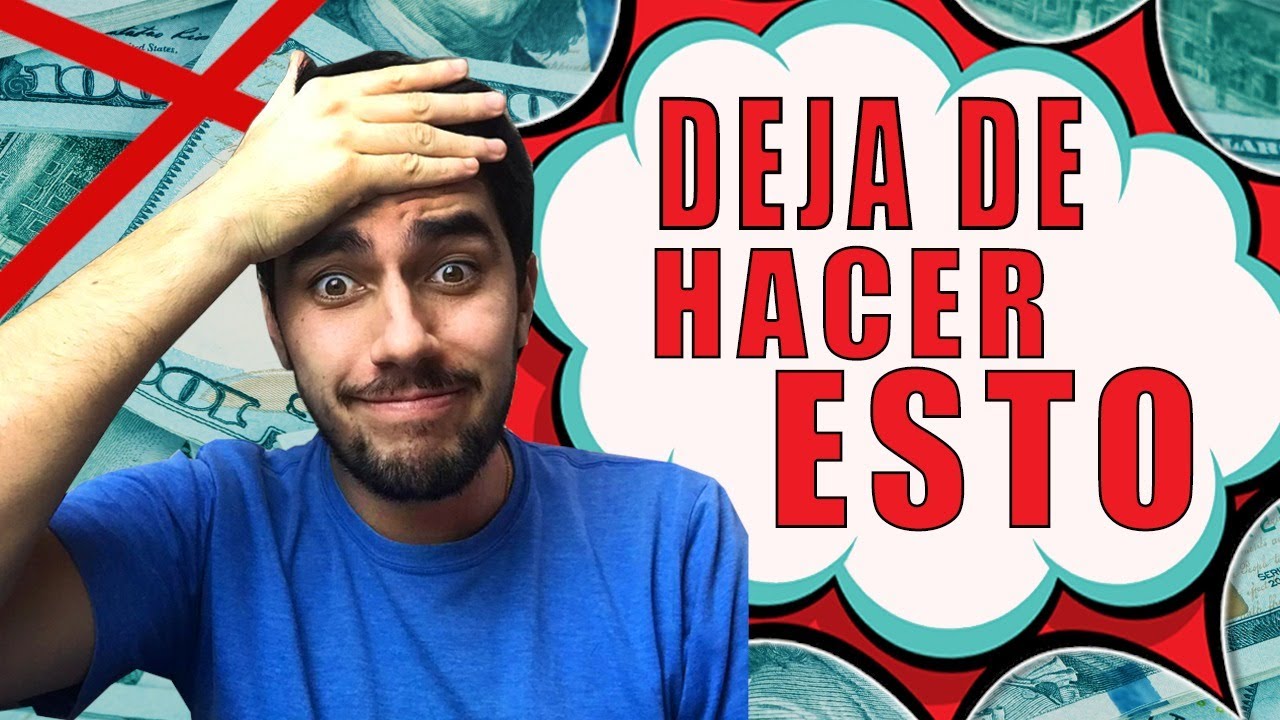 8 Habitos que te Mantienen Pobre