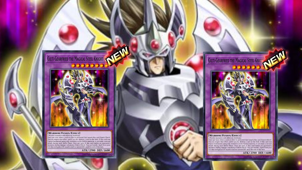 GILTI-GEARFRIED THE MAGICAL STEEL KNIGHT [YU-GI-OH DUEL LINKS]
