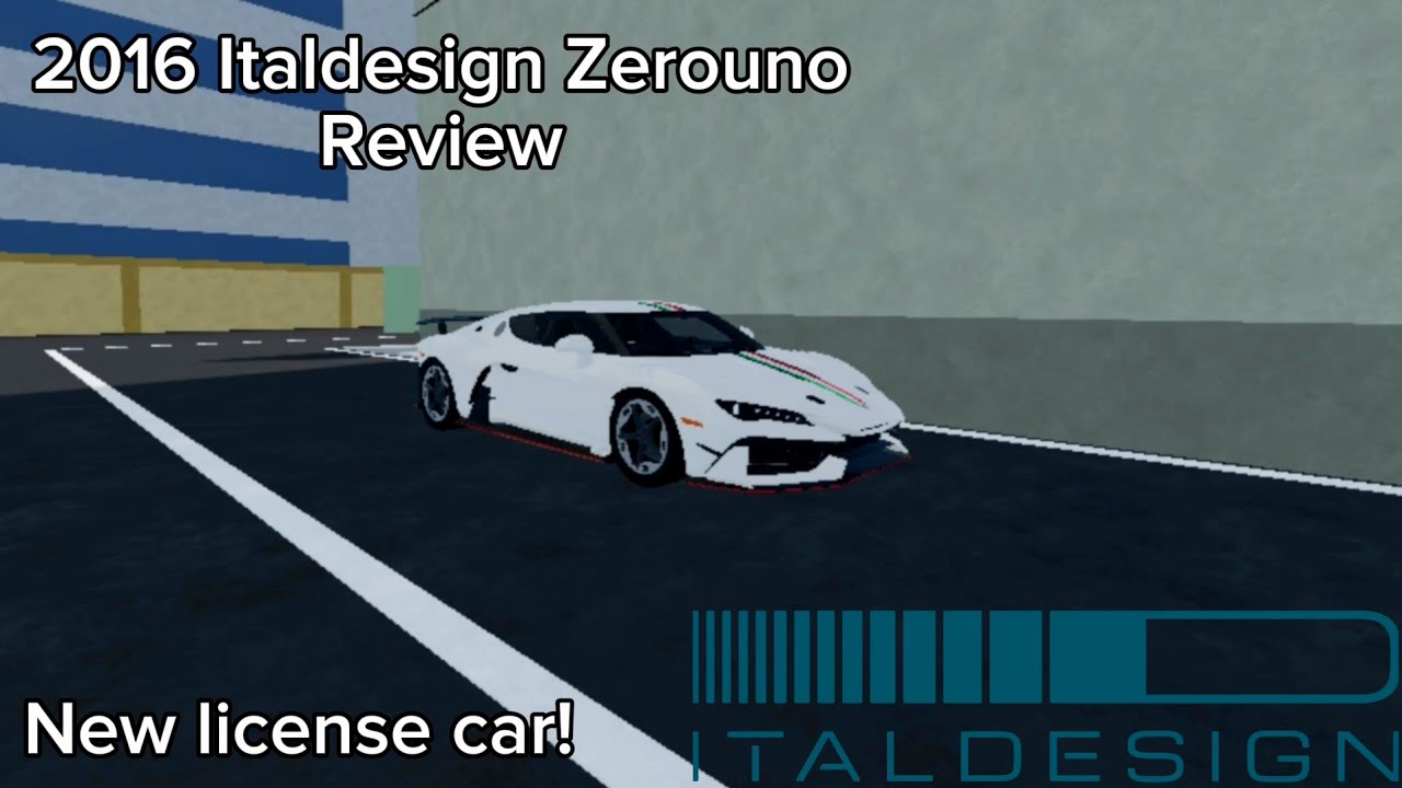 Vehicle Legends | 2016 Italdesign Zerouno Review