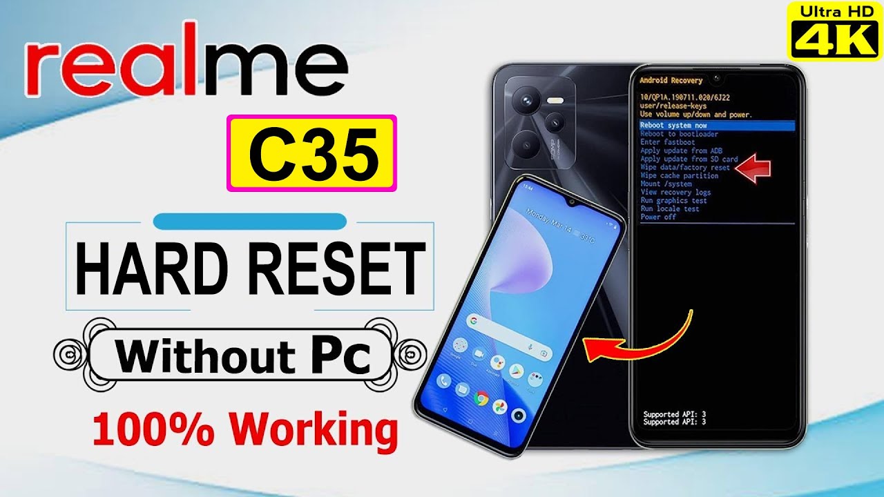 REALME C35 HARD RESET✅ RMX3511 PATTERN UNLOCK WITHOUT PC NEW METHOD 2025✅ REALME RMX3511 HARD RESET✅