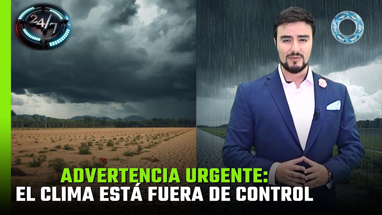 ADVERTENCIA URGENTE: el clima est&aacute; FUERA DE CONTROL