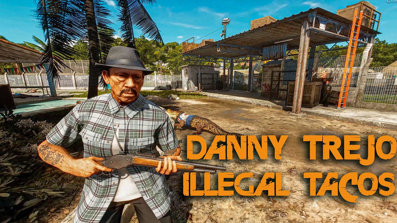 Cooking Illegal Tacos with Danny Trejo - Far Cry 6 - 4K