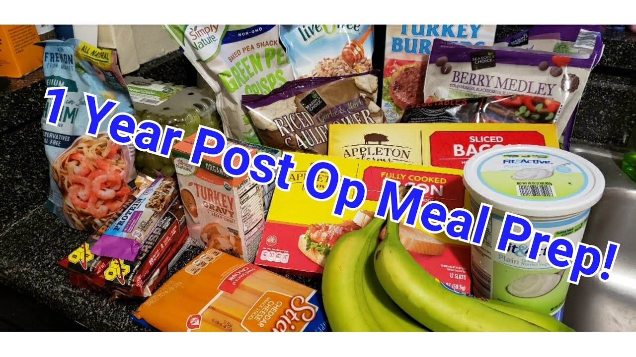 What I'm Eating| 1 Year Post OP VSG| Meal Prep, Breakfast, Lunch, Dinner