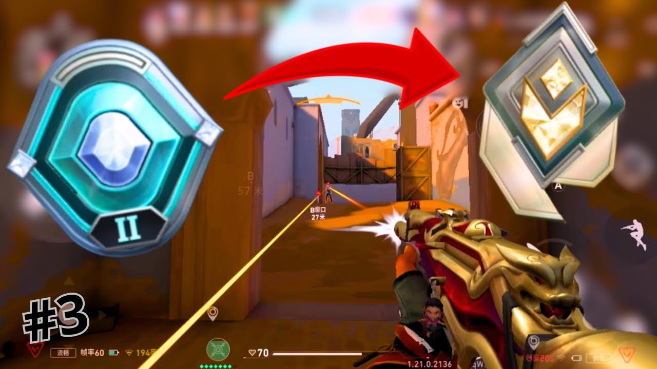 DO PLATINA AO RADIANTE | RAZE | EP #3 | PLATINA 2 | VALORANT MOBILE