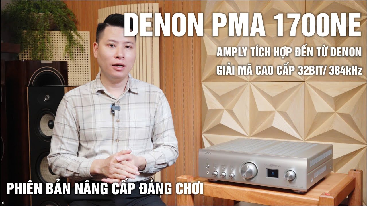 GIÁ NÀY KHÔNG CHƠI THÌ CHƠI GÌ | Amply Denon PMA 1700NE Tích hợp tất cả trong một DAC, Streaming