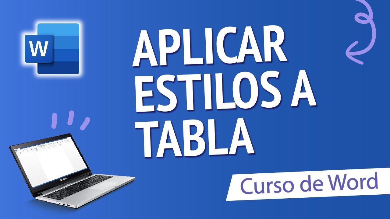 Aplicar estilos a tabla en Word