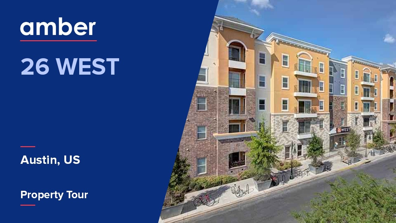 Property Tour | 26 West, Austin | Student Accommodation in USA | amber