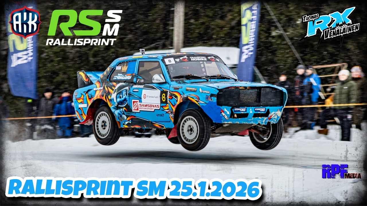 Rallisprint SM 25.1.2026 Marttila