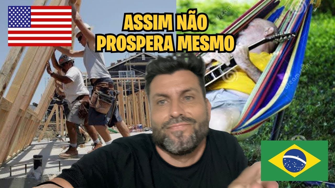 SÓ TRABALHAM SE FOR NOS EUA. NO BRASIL É MODO VADIAGEM. 