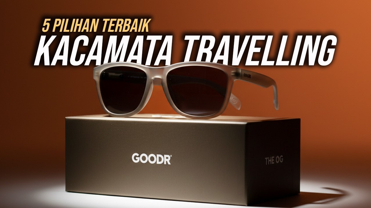 INILAH 5 KACAMATA HITAM TERBAIK FAVORIT TRAVELER DUNIA‼️