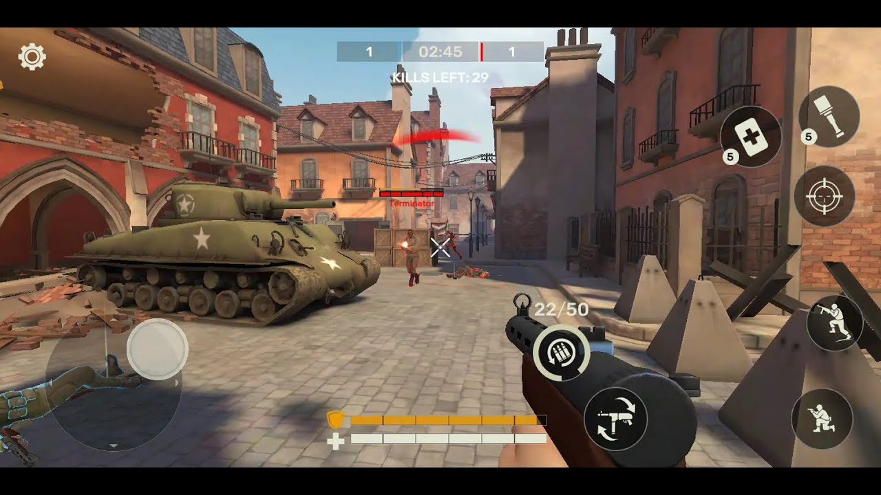 Frontline Guard (by My.com B.V.) - shooter for android - gameplay.