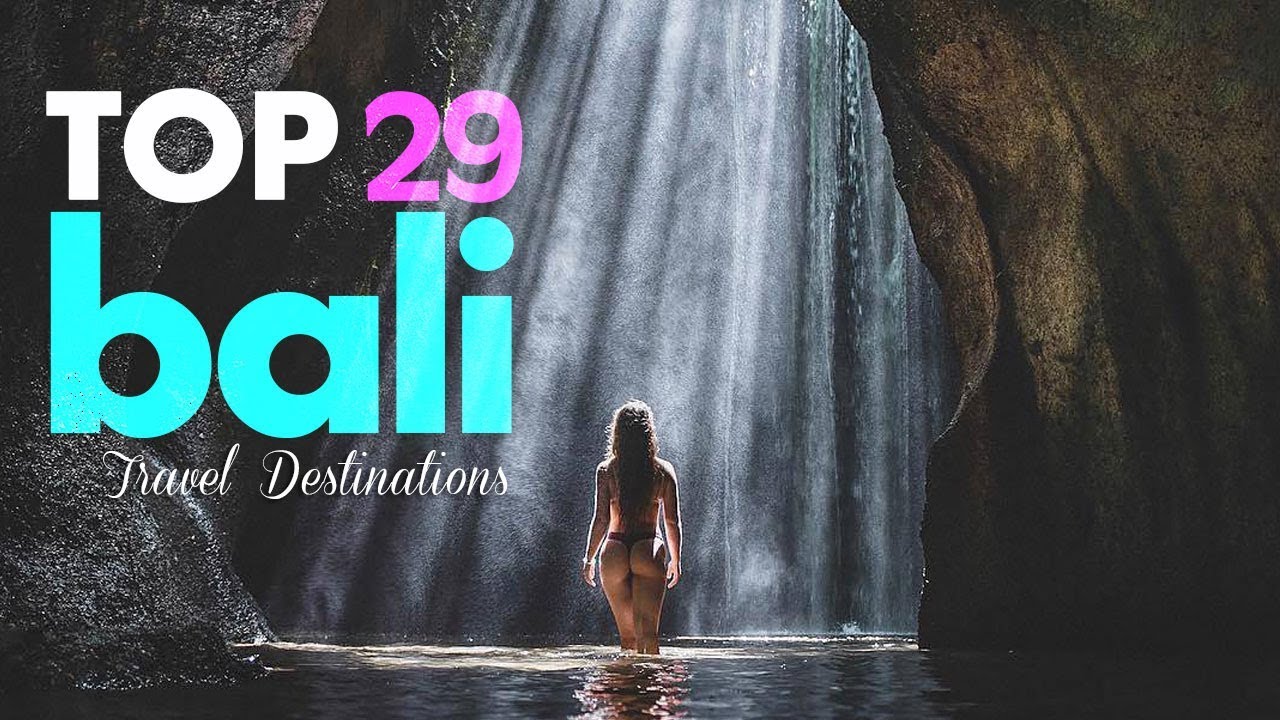 WOW! 29 Crazy Waterfall in Bali, Indonesia | Travel Destinations