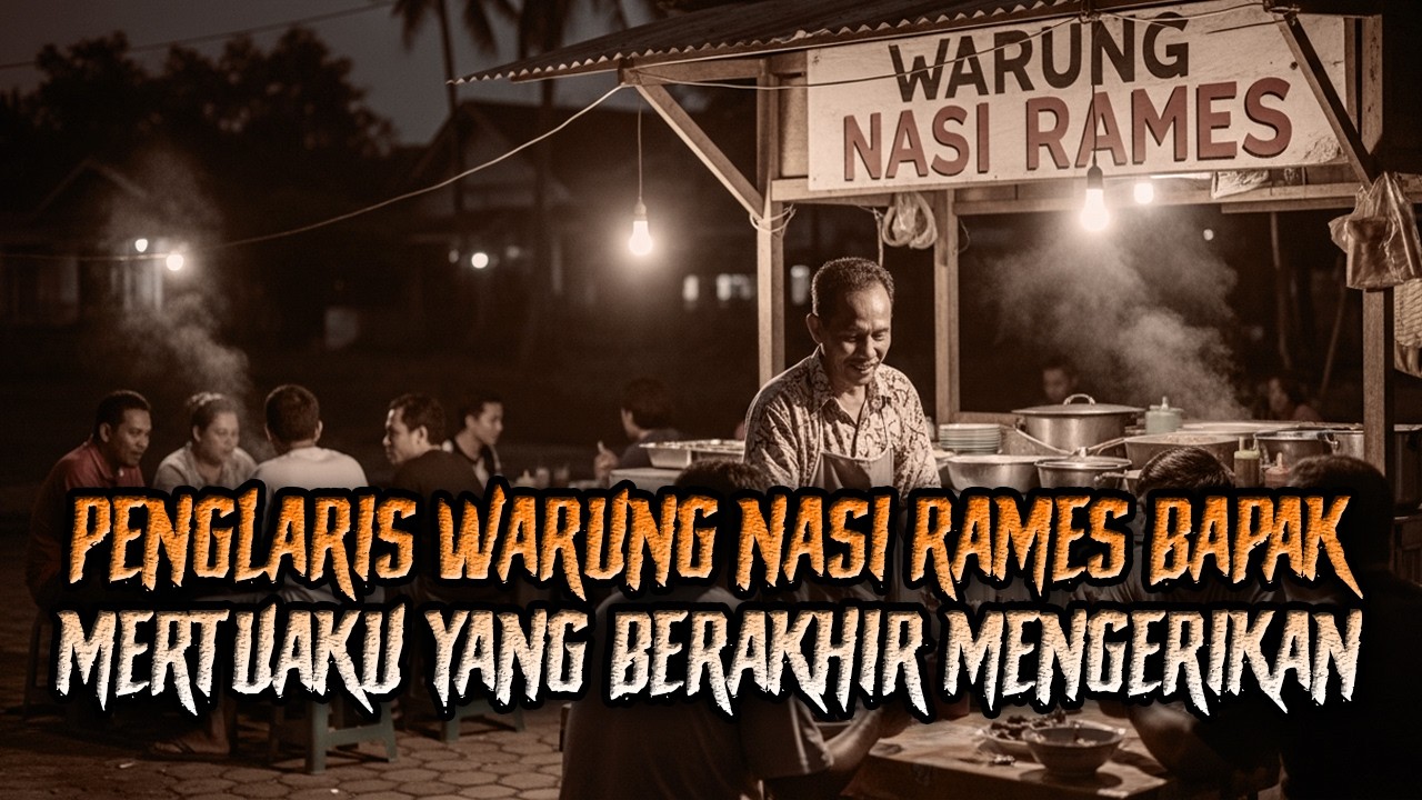 PENGLARIS WARUNG NASI RAMES BAPAK MERTUAKU YANG BERAKHIR MENGERIKAN