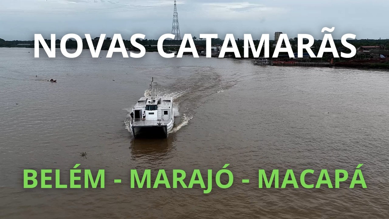 VIAGEM MAIS RÁPIDAS ENTRE BELÉM MACAPÁ PASSANDO PELO MARAJÓ