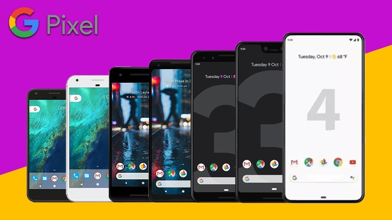 Every Google Pixel Phone Official Commercial