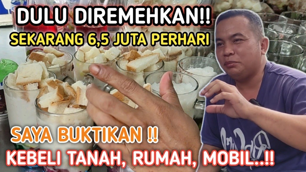 6,5 JUTA PERHARI ‼️ NGALAHIN GAJI PEJABAT CUMA JUALAN ES GA NYANGKA BISA SERAMAI INI IDE USAHA 2022