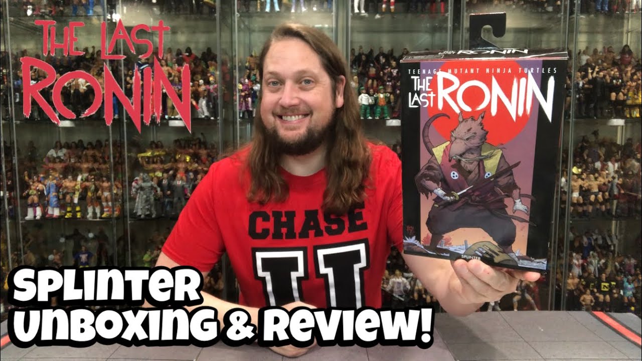 Splinter Last Ronin NECA Unboxing & Review!