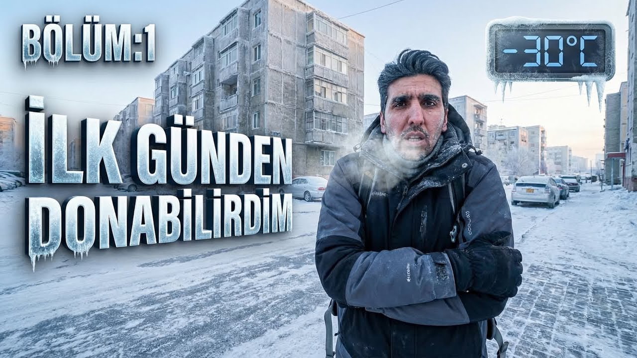 İlk Günden Donabilirdim! - Burası Moğolistan - Ulanbator!! 🇲🇳