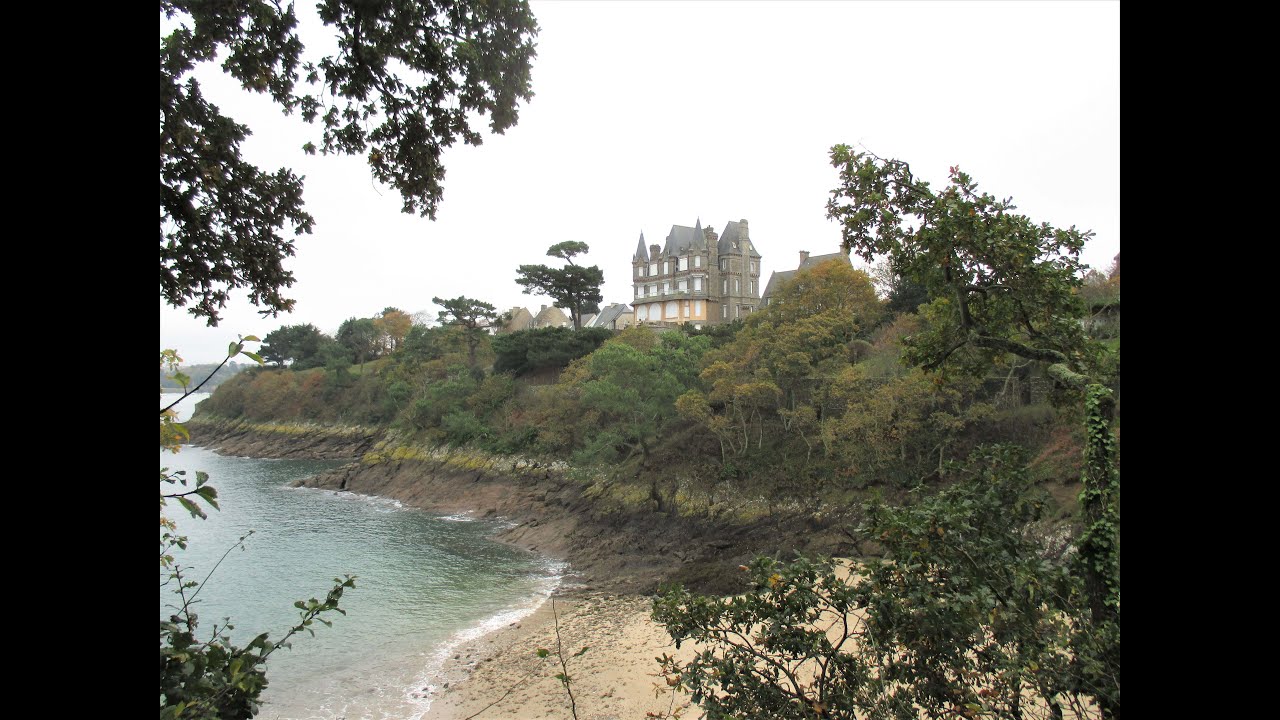 Dinard la pointe de la Vicomté