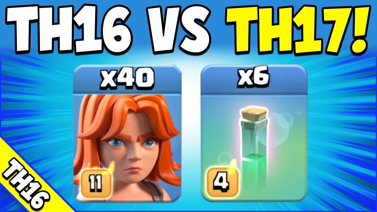 Best TH16 vs TH17 Attack for 3 STARS!!! Easy TH16 Attack Strategy (Clash of Clans)