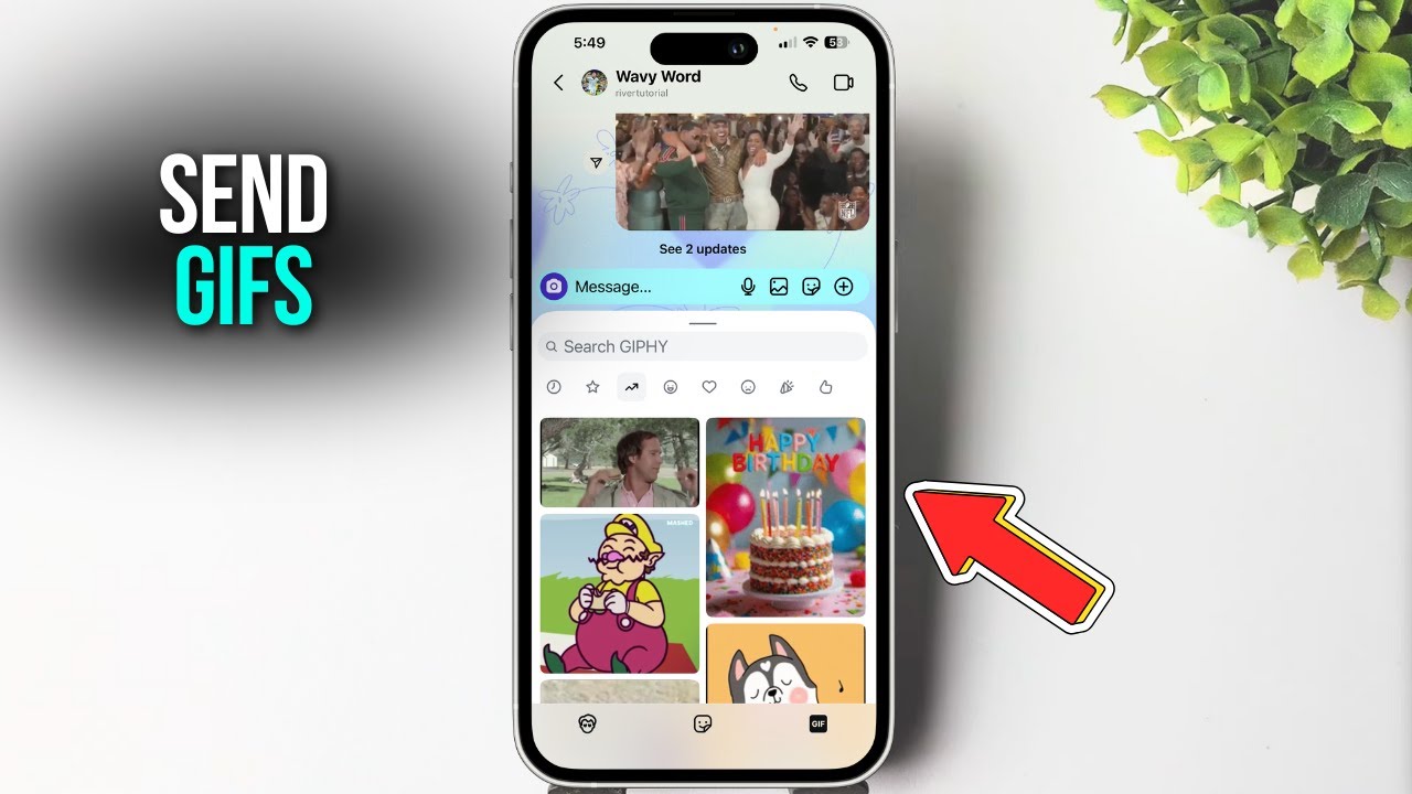 Как отправить GIF-файл в Instagram?