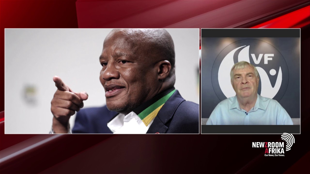 Pieter Groenewald, of FF Plus joins us. via Zoom to pay tribute to Jackson Mthembu.