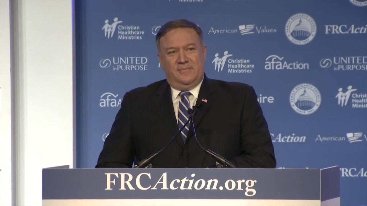 Secretary Pompeo Delivers Remarks at 13th Annual Values Voter Summit
