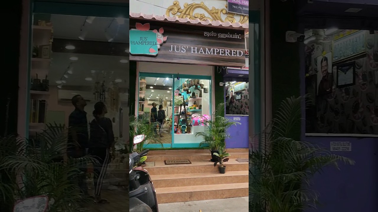 Jus Hampered | Gift shop in Mylapore,Chennai | Interior Decor | Architect #exceldesignstudio