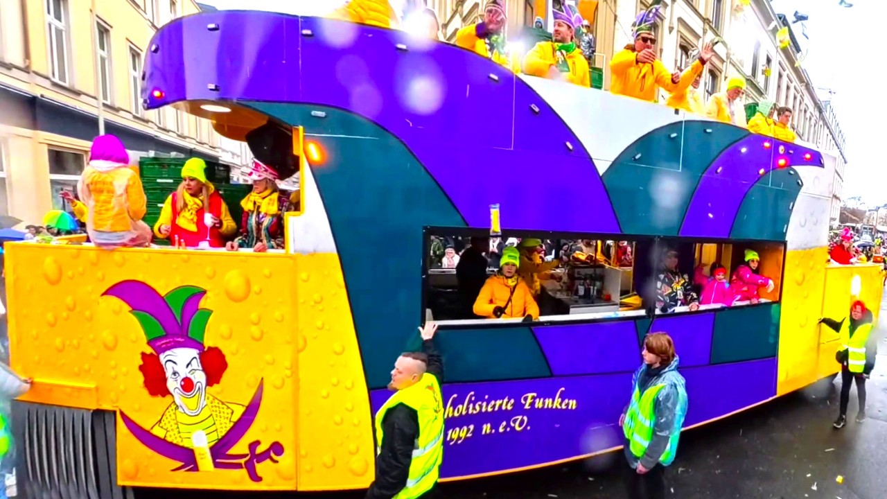 200 JAHRE BONNER KARNEVAL 2026 🎭 Rosenmontagszug | Carnival in Bonn, Germany 2026 (START_Part 1) 4k