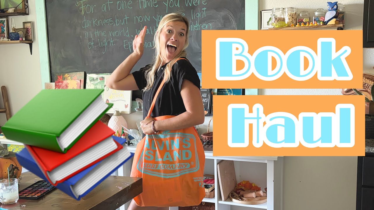 Book haul// flip through// #homeschool #books